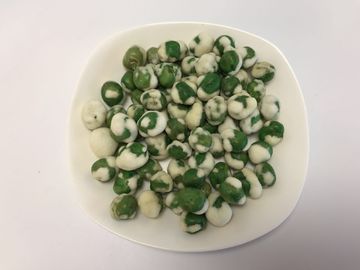Bedekte het Tarwemeel van de de Groene Erwtensnack van het Wasabiaroma Knapperige Groene Erwtensnacks met een laag