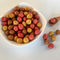 Niet - GMO-Snack van de Pinda's de Kleurrijke Met een laag bedekte Pinda met de Verwerkte Kosjer Halal Gezonde Snacks van Cajun Aroma