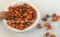 Droog Met een laag bedekte Geroosterde Kruidige van Certificatie Edamame With FDA/BRC/Kosher/Halal Sojanoot Groen Bean Snack