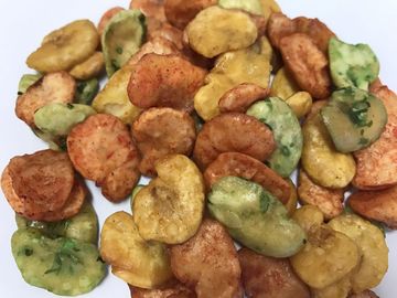 Gemengde Fava Broad Bean Chips Spicy-Kerrie en Knapperige Kleurrijk van het Zeewieraroma