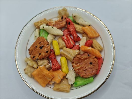 Originele Gemengde Rijstcrackers met Aangepaste Smaak, Bulkverpakking met Olie-ingrediënten