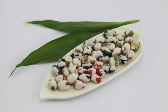 Snacks Sojabonen Knibbels Bakken Stijl Kripperig Voedzaam Plantgebaseerd Eiwitrijk Ingrediënt Ideaal Voor Voedselproductie