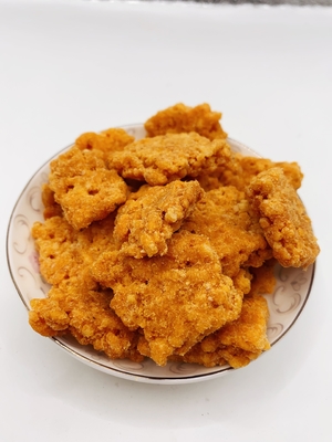 Gezouten eigeel Gedroogde vleesvlies Glutige rijst crackers Mix Rijk en zacht Aroma Kripperige rijst Gebakken rijst korst Guoba