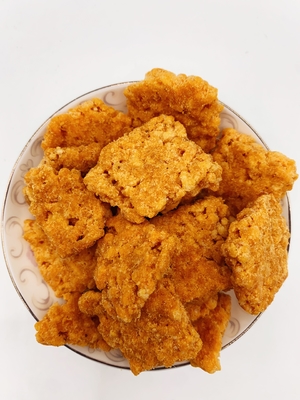 Gezouten eigeel Gedroogde vleesvlies Glutige rijst crackers Mix Rijk en zacht Aroma Kripperige rijst Gebakken rijst korst Guoba