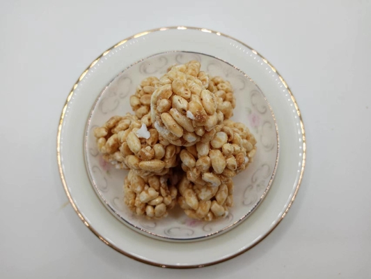 Karamelrijstbal