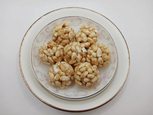 Karamelrijstbal