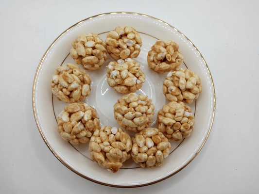 Karamelrijstbal
