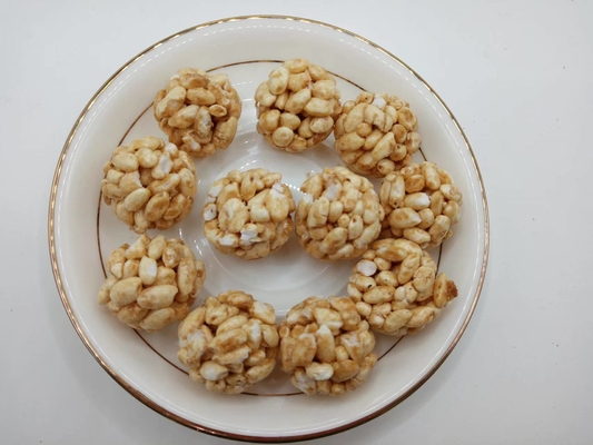 Karamelrijstbal