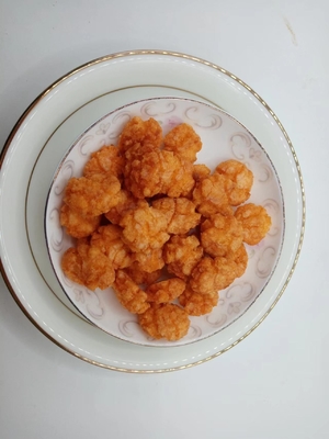Mini gebakken rijstcrackers