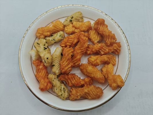 Gemengde rijst crackers met zeewier & soja saus smaak Fusion