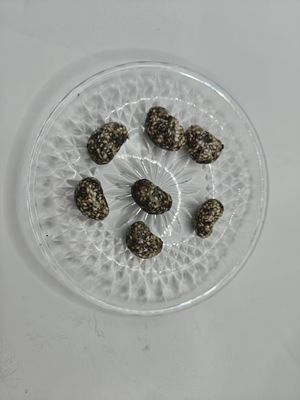 Zwarte en witte sesam cashewnootjes