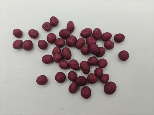 Krullerige paarse zoete aardappelen