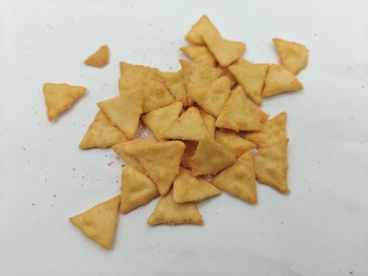 Gezonde Natuurlijke Knapperige Driehoek Bites van Bloem