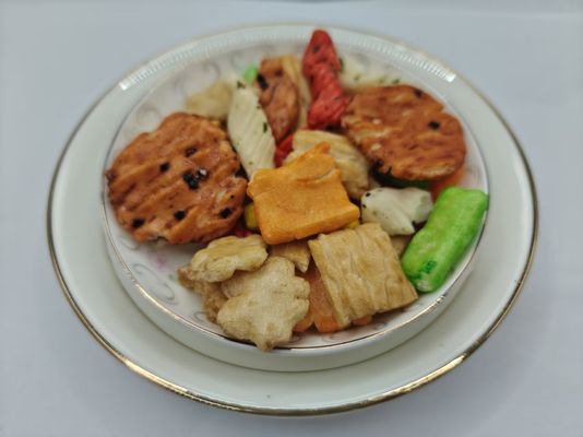 Originele Gemengde Rijstcrackers met Aangepaste Smaak, Bulkverpakking met Olie-ingrediënten