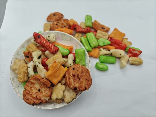 Originele Gemengde Rijstcrackers met Aangepaste Smaak, Bulkverpakking met Olie-ingrediënten