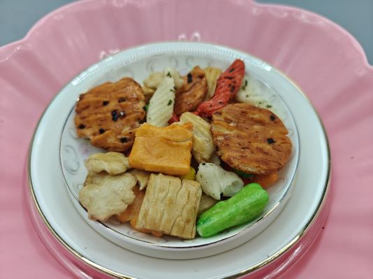 Originele Gemengde Rijstcrackers met Aangepaste Smaak, Bulkverpakking met Olie-ingrediënten