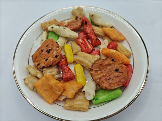 Originele Gemengde Rijstcrackers met Aangepaste Smaak, Bulkverpakking met Olie-ingrediënten