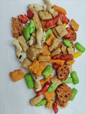 Gemengde rijstcrackers variëteit verpakking bulk verpakking