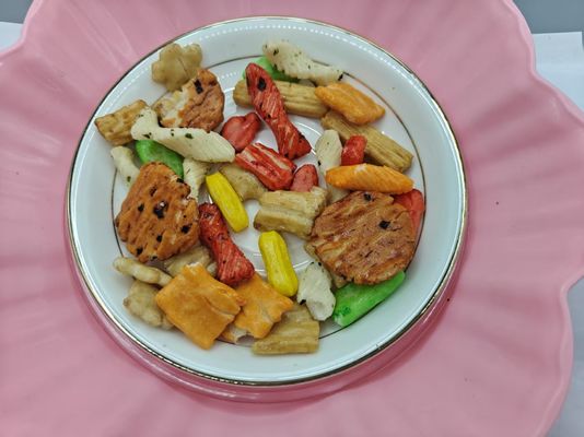 Originele Gemengde Rijstcrackers met Aangepaste Smaak, Bulkverpakking met Olie-ingrediënten