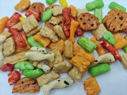 Originele Gemengde Rijstcrackers met Aangepaste Smaak, Bulkverpakking met Olie-ingrediënten