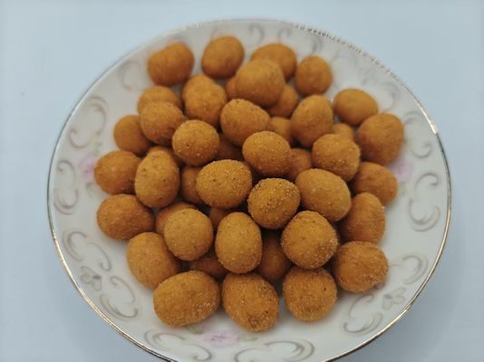 Kruidige gemonteerde pinda's met een vurige kick aromatische smaak