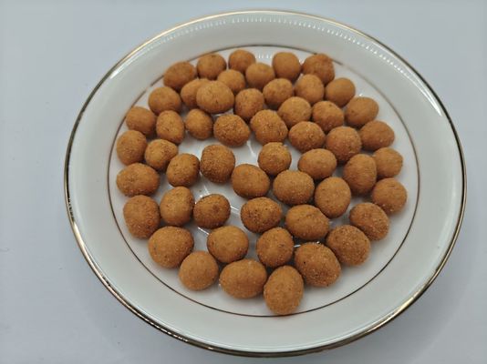 Kruidige gemonteerde pinda's met een vurige kick aromatische smaak