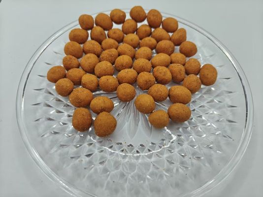 Kruidige gemonteerde pinda's met een vurige kick aromatische smaak