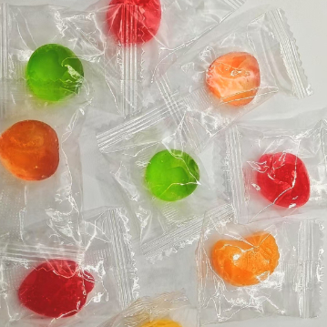 Kleurrijke individueel ingepakte gummy candies voor feestjes Evenementen Alledaagse plezier
