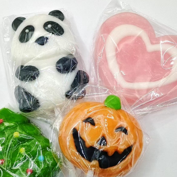 Leuke lollypoppen voor kinderen individueel ingepakt