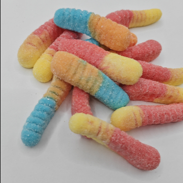 Custom Caterpillar Soft Candy 20g*20pcs Package Size Healthy Gummy Bear Fruit Snacks For Children's Snacking