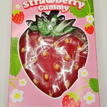 Afzonderlijk ingepakt met fruit smaak gummy treats met gigantische en nieuwe vormen