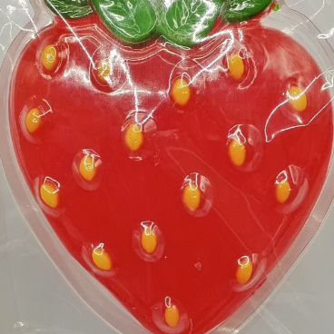 Afzonderlijk ingepakt met fruit smaak gummy treats met gigantische en nieuwe vormen