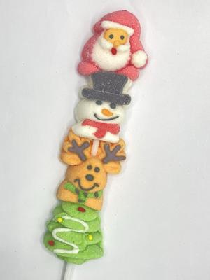 Schattige Marshmallow Figuren op Stokjes