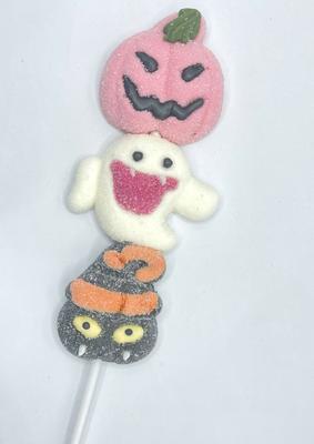 Schattige Marshmallow Figuren op Stokjes