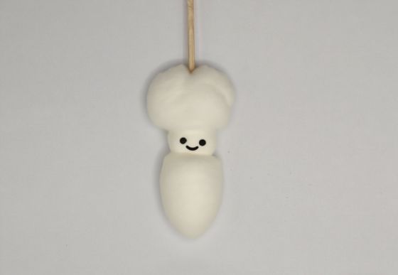 BBQ-vormige Marshmallows Kampvuur S'mores Vanillesmaak Gelatinevrije Partytraktaties