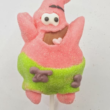 Cartoon personage Marshmallow Lollipops