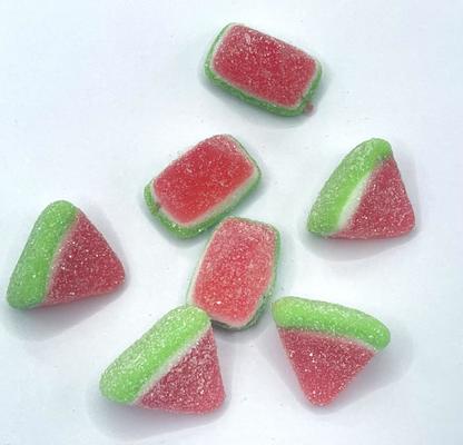 Sweetie Paws & Tiny Melon Giggles      Adorable Cat Footprint & Mini Watermelon Chewy Candy Mix