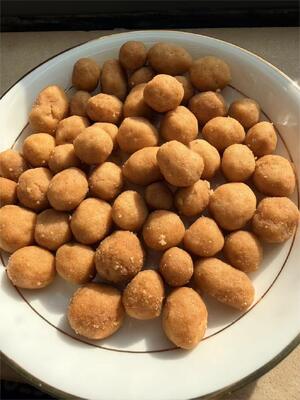 Geroosterde, gebakken, gezouten, bedekte, met zout gecoate pindakaasjes Groothandel Bulk verpakking Sojabonen Pindakaas crackers