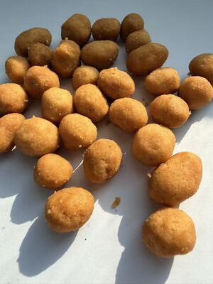 Geroosterde, gebakken, gezouten, bedekte, met zout gecoate pindakaasjes Groothandel Bulk verpakking Sojabonen Pindakaas crackers