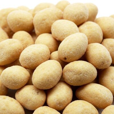 Geroosterde, gebakken, gezouten, bedekte, met zout gecoate pindakaasjes Groothandel Bulk verpakking Sojabonen Pindakaas crackers