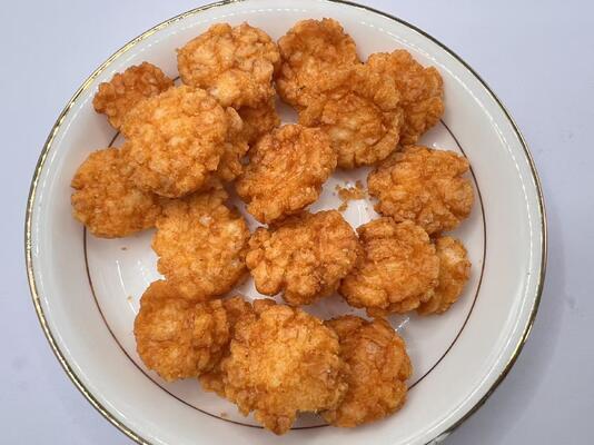 OEM chili/BBQ smaak ronde rijst crackers mix - knapperige snacks met 12 maanden houdbaarheid