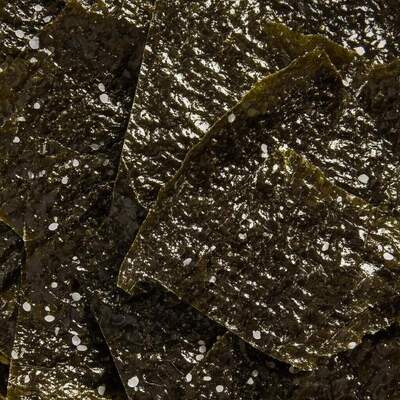 Geroosterde Zeewier Snacks met Zeezout Smaak - Glutenvrije en Vetarme Gezonde Snackmix