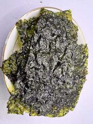 BRC-gecertificeerde glutenvrije, vetarme geroosterde zeewiersnacks met smaak van zeezout voor de detailhandel en de voedingsindustrie