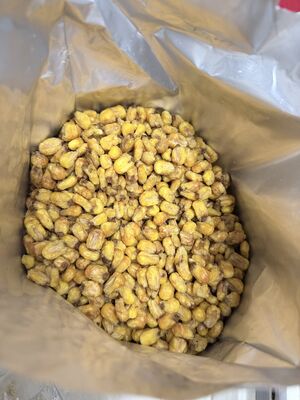 Geroosterde noten Maïs Langkoren Snack Krullerig Natuurlijke Zoetheid Gezonde Munch