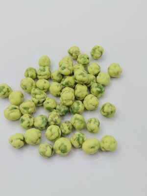 Wasabi Groene erwten Sojabonen Snacks met lange houdbaarheid, HACCP/BRC/KOSHER/HALAL gecertificeerd en zacht gebakken