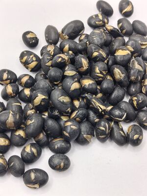 Crispy Savory Nutritious Salted Black Beans Roasted Soybean Snack for Wholesale