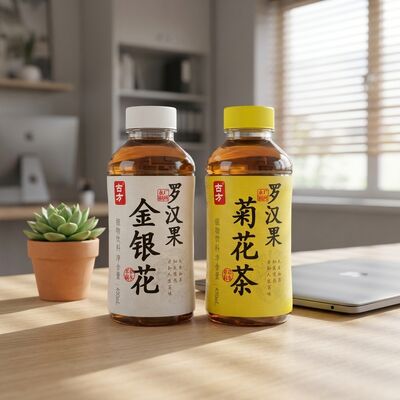 Natuurlijke wellness kruidengedrink met hoogwaardige ingrediënten voor een handig gebruik als sojabone snacks