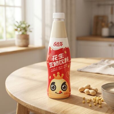 Sojamelk drank met twee granen voeding en premium ingrediënten in een schone en gezonde formule