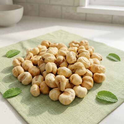 Gezouten gebakken maïs snacks met natuurlijke maïs smaak, schelpvrij en licht en veelzijdig voor alle gelegenheden