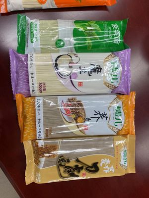 Het Boekweitkonjac van het veganist Gezonde Snelkoken Gediplomeerde Spinazienoedels BRC